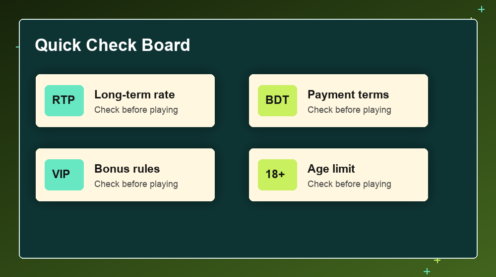 baji200 RTP BDT VIP safety checklist